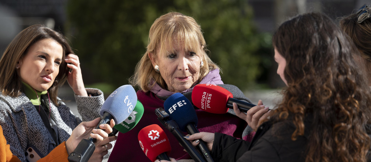 La expresidenta de la Comunidad de Madrid, Esperanza Aguirre