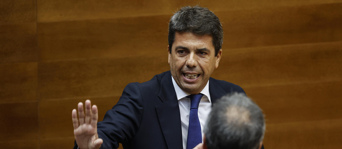 Imagen del expresidente de la Generalitat Carlos Mazón