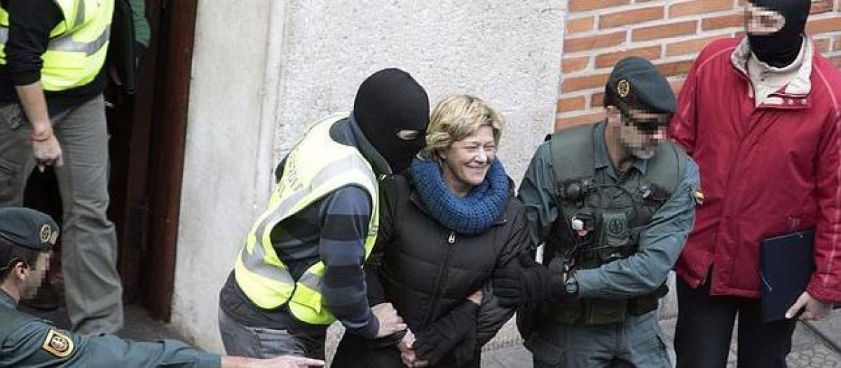 Arantza Zulueta, la abogada de la banda terrorista ETA