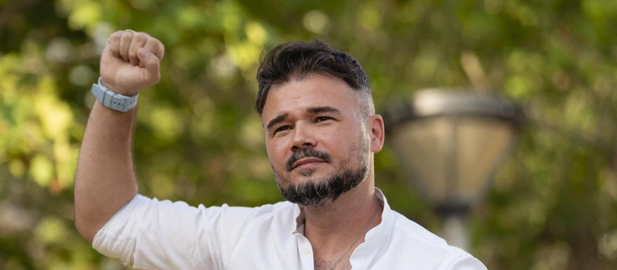 Gabriel Rufián no es muy aficionado al automóvil