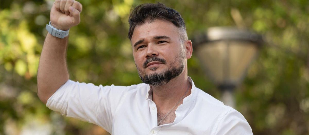 Gabriel Rufián no es muy aficionado al automóvil