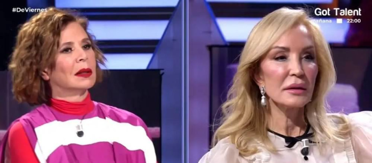 Ágatha Ruiz de la Prada y Carmen Lomana