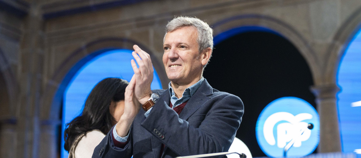 El presidente de la Xunta de Galicia, Alfonso Rueda