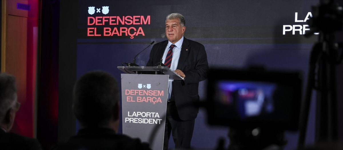 Joan Laporta, en su imagen de archivo