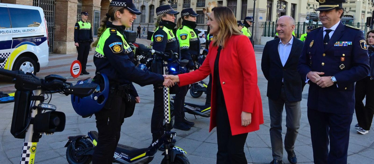 Imagen de la alcaldesa de Valencia, María José Catalá
