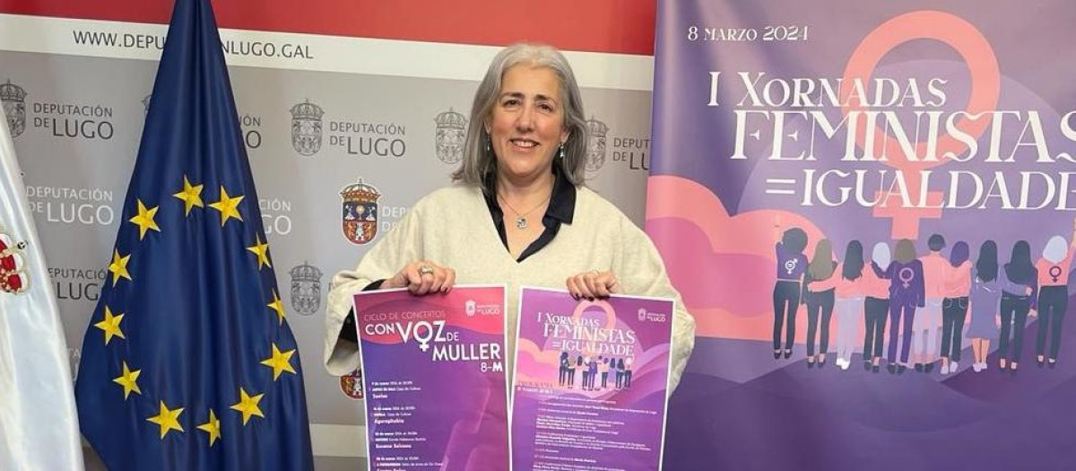 La alcaldesa de Guitiriz, Marisol Morandeira