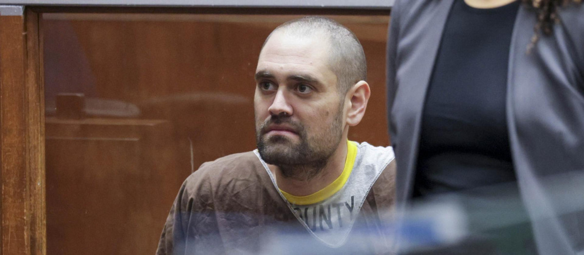 Nick Reiner durante su comparecencia en el Tribunal Superior del Condado de Los Ángeles, California