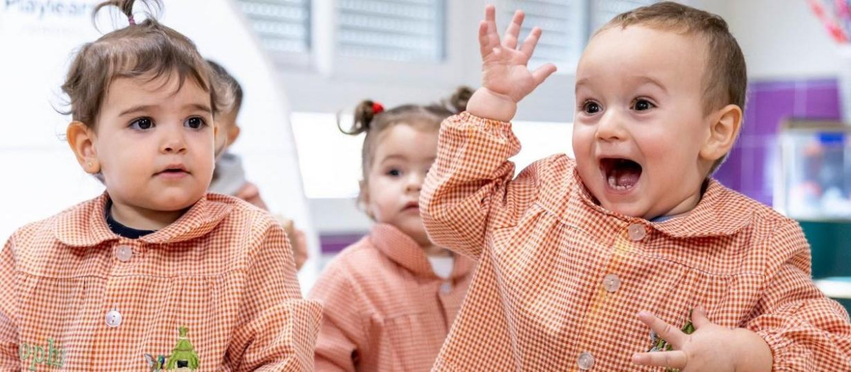 Alumnos de una escuela infantil de la Junta.

REMITIDA / HANDOUT por JCCM
Fotografía remitida a medios de comunicación exclusivamente para ilustrar la noticia a la que hace referencia la imagen, y citando la procedencia de la imagen en la firma
24/2/2026