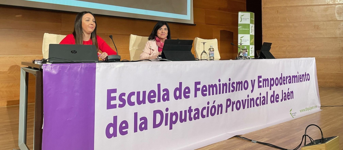 Imagen de archivo de un seminario organizado por la Escuela de Feminismo de la Diputación de Jaén