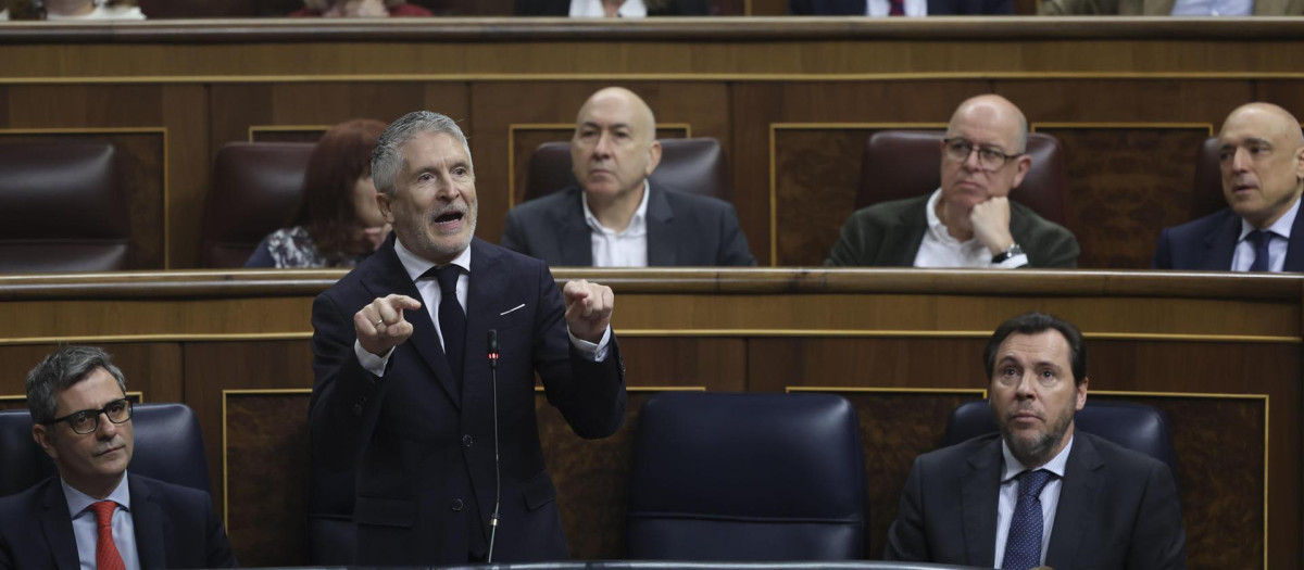 El ministro del Interior, Fernando Grande-Marlaska