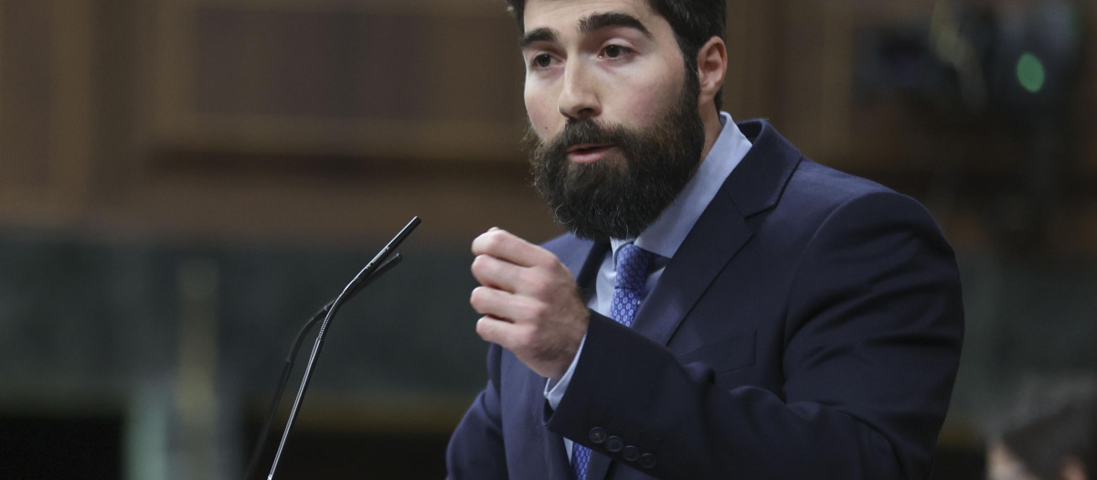 Manuel Mariscal interviene en el pleno del Congreso de los Diputados