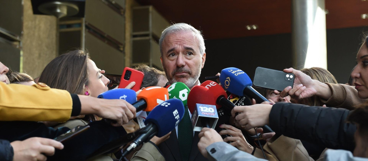 El presidente de Aragón, Jorge Azcón