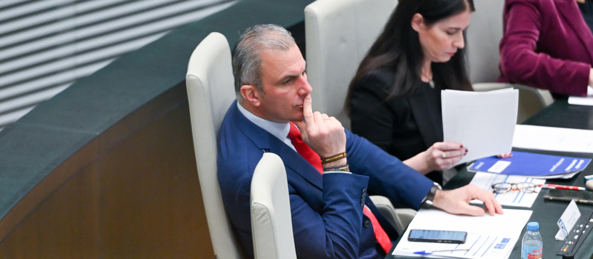 El exportavoz de Vox en el Ayuntamiento, Javier Ortega Smith