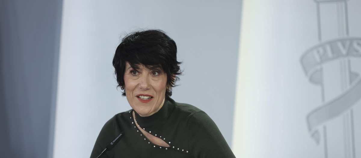 La portavoz del Gobierno, Elma Saiz