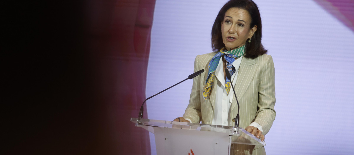 Ana Botín, presidenta del Banco Santander