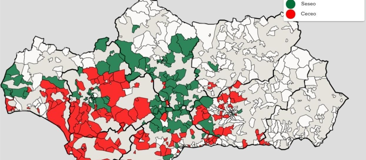 Mapa del seseo y del ceceo en Andalucía

REMITIDA / HANDOUT por UGR
Fotografía remitida a medios de comunicación exclusivamente para ilustrar la noticia a la que hace referencia la imagen, y citando la procedencia de la imagen en la firma
24/2/2026