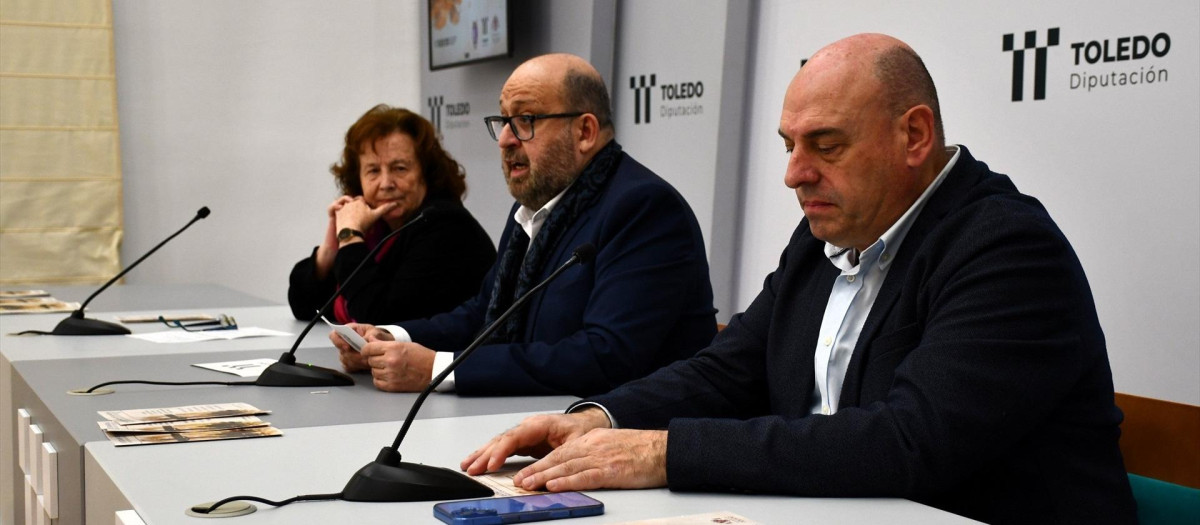 Presentación de la II edición del Ciclo de Conciertos de Bandas de Música de la Semana Santa de Toledo.

REMITIDA / HANDOUT por DIPUTACIÓN DE TOLEDO
Fotografía remitida a medios de comunicación exclusivamente para ilustrar la noticia a la que hace referencia la imagen, y citando la procedencia de la imagen en la firma
25/2/2026