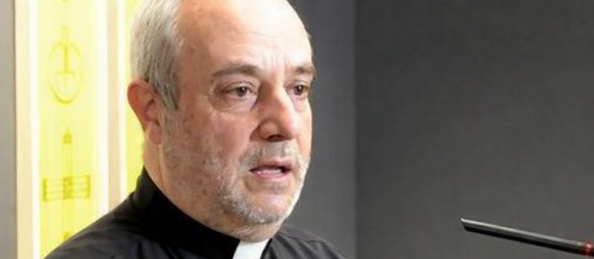 El padre José Ángel Rivera de las Heras, en una imagen de archivo