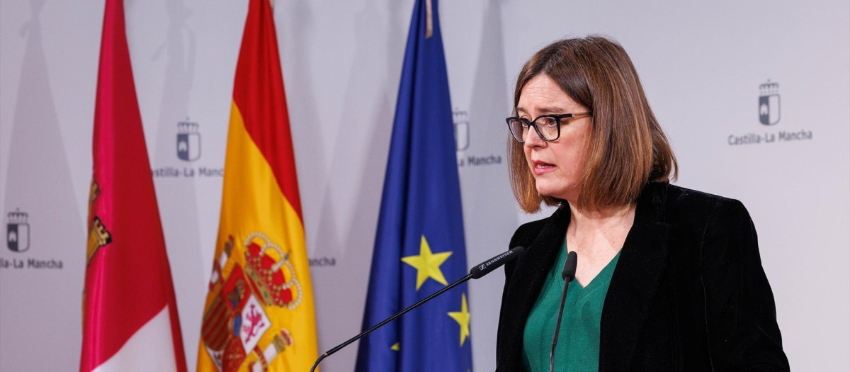 La consejera Portavoz del Gobierno regional, Esther Padilla