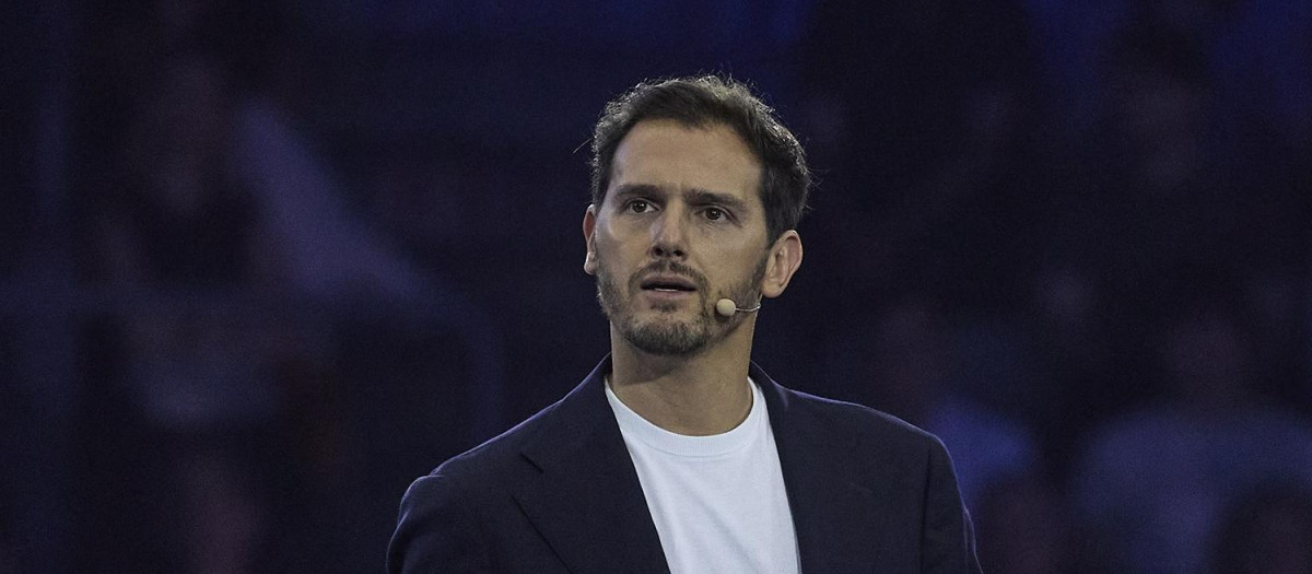Albert Rivera, durante su intervención en el Madrid Economic Forum el pasado año.