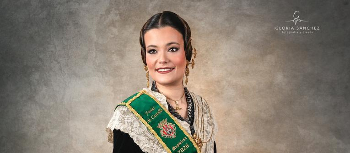 Imagen de Clara Sanz Sobrino, reina de la Magdalena