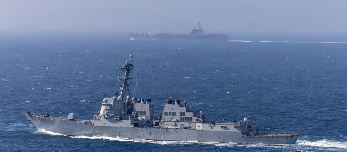 Despliegue del grupo de combate en el ejercicio Composite Training Unit Exercise (COMPTUEX)