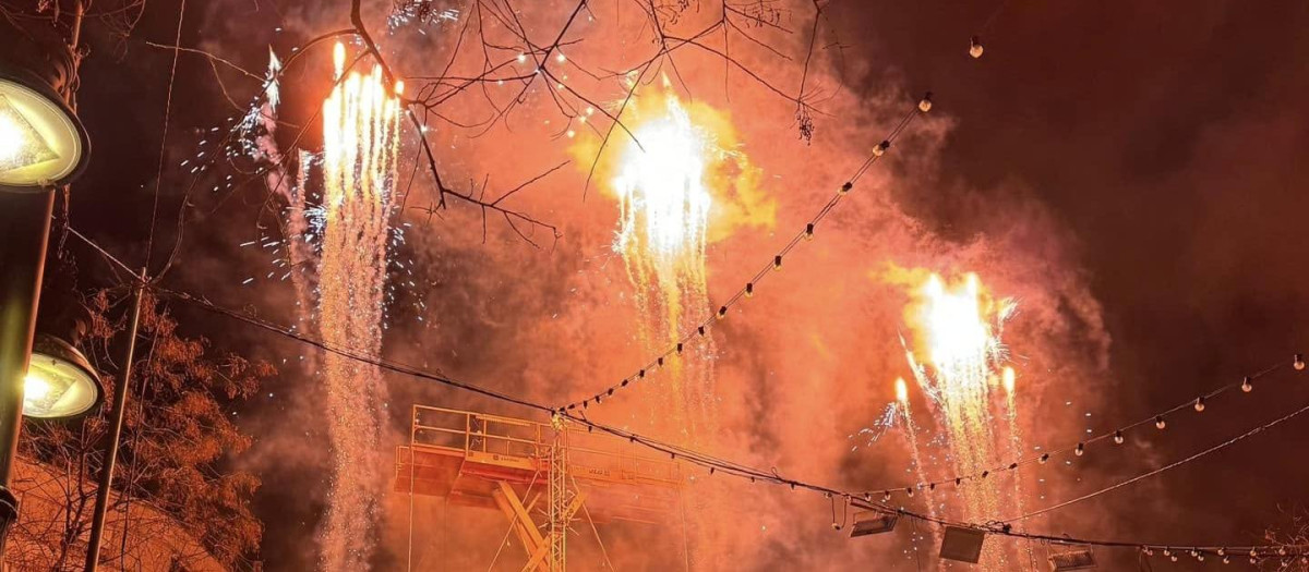 Imagen de un espectáculo de 'Pólvora a la vespra'.