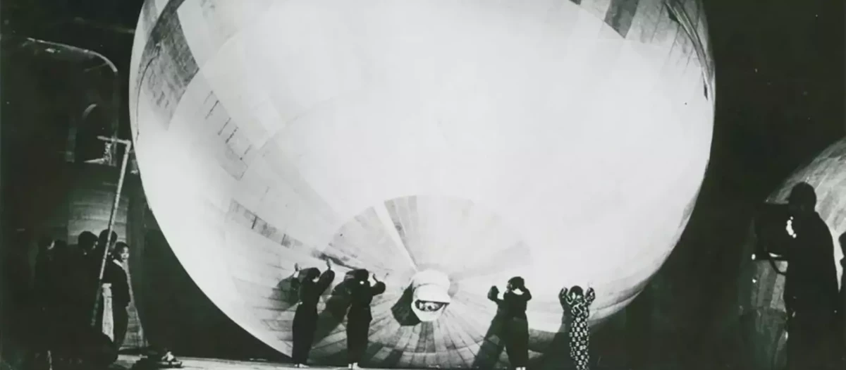 Globos bomba que Japón lanzó contra Estados Unidos en la Segunda Guerra Mundial