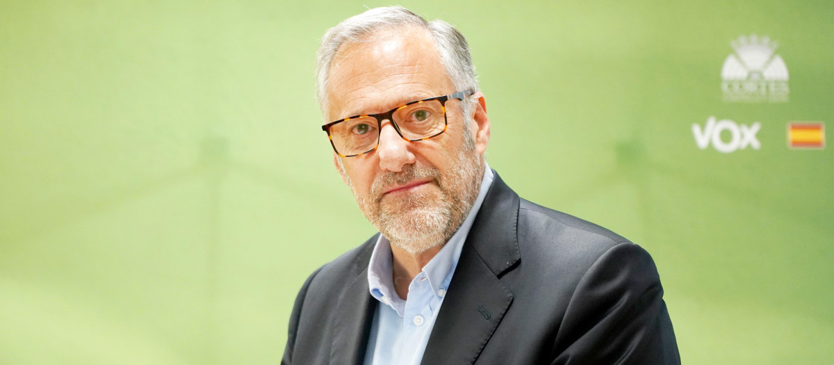 Carlos Pollán, candidato a la presidencia de la Junta de Castilla y León por Vox