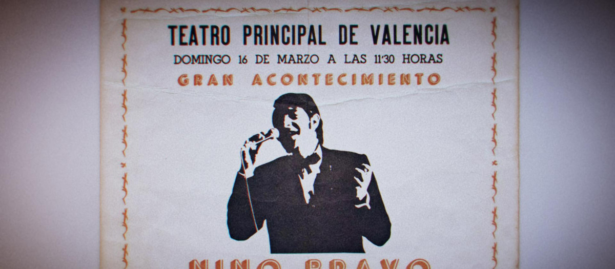 Imagen de archivo de los inicios de Nino Bravo