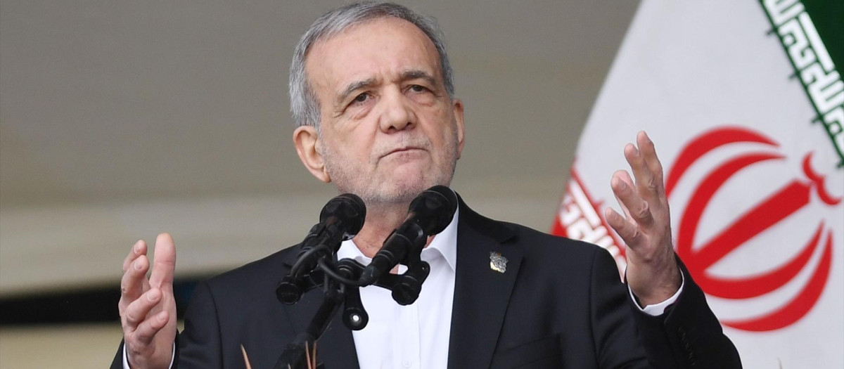 El presidente de Irán, Masoud Pezeshkian