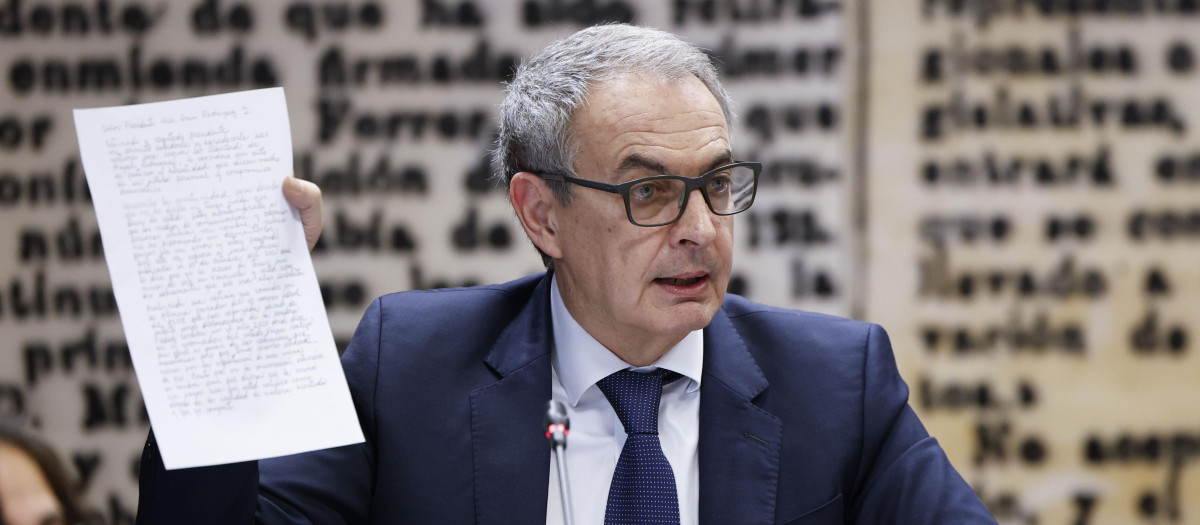 Zapatero defiende en el Senado los negocios de sus hijas: «Son buenas profesionales»