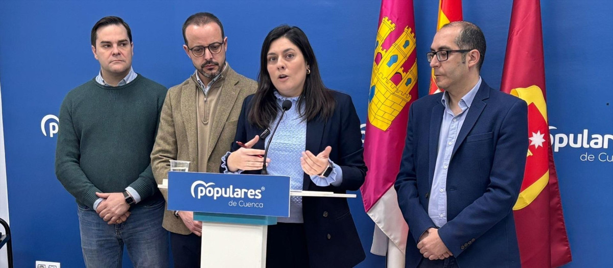 Rueda de prensa del Grupo Popular en el Ayuntamiento de Cuenca.

EUROPA PRESS
02/3/2026