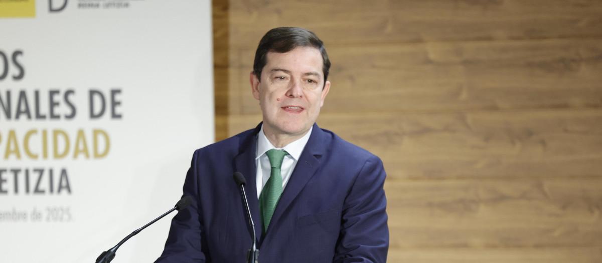 Alfonso Fernandez Mañueco, candidato del PP en las elecciones de Castilla y León