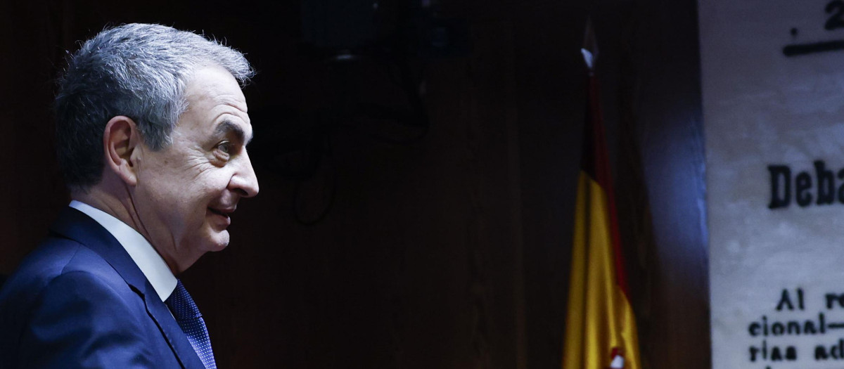 Zapatero, este lunes en el Senado