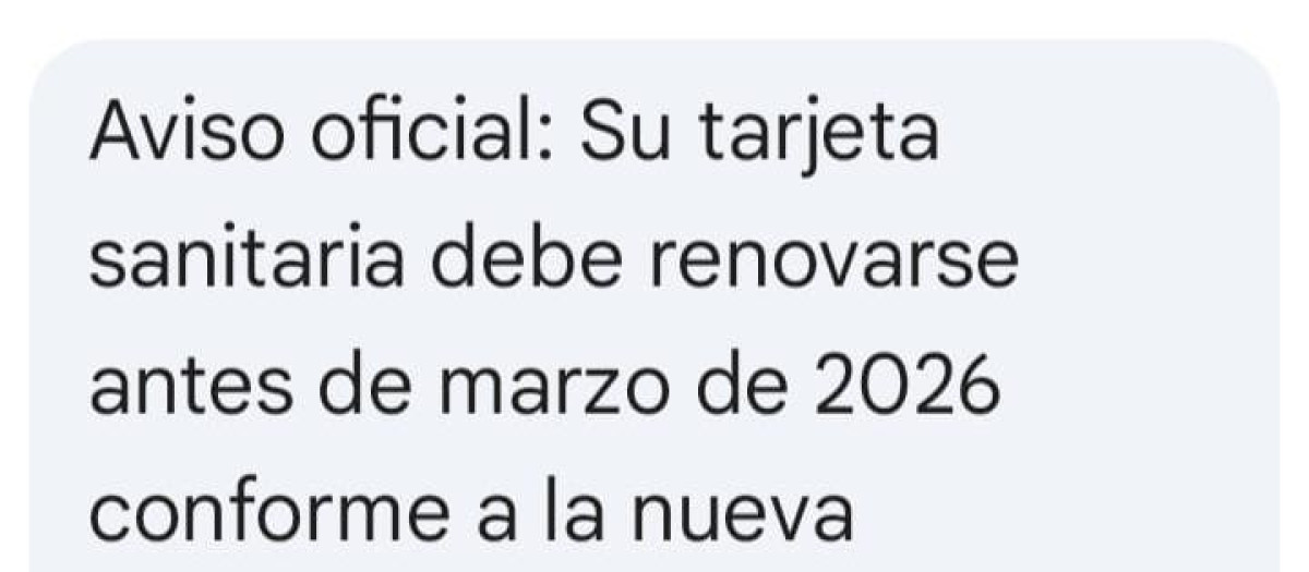 Un ejemplo de Sacyl sobre un intento de fraude