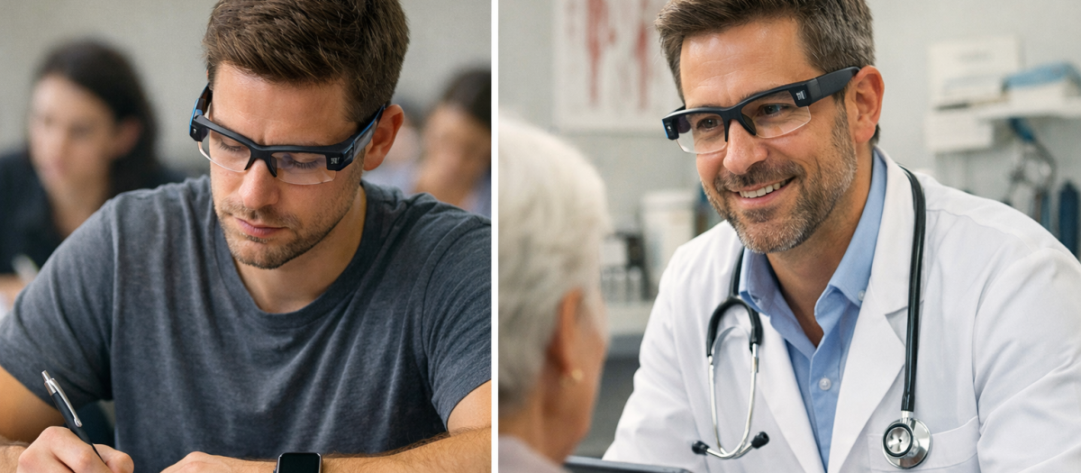 Las gafas con IA y el reloj inteligente pueden ser la herramienta del futuro para un médico