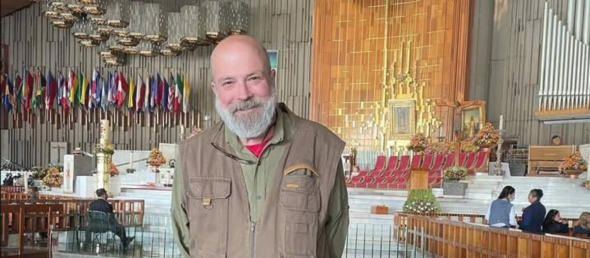 Doctor John Bruchalskimd en la Basílica de la Virgen de Guadalupe