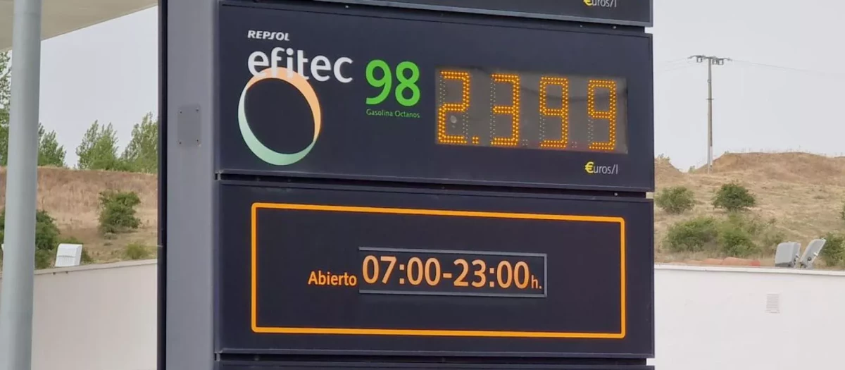 En 2022 el carburante tocó máximos históricos