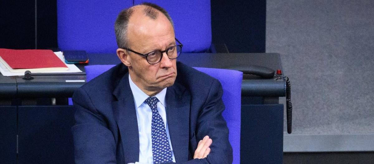 El canciller alemán, Friedrich Merz.