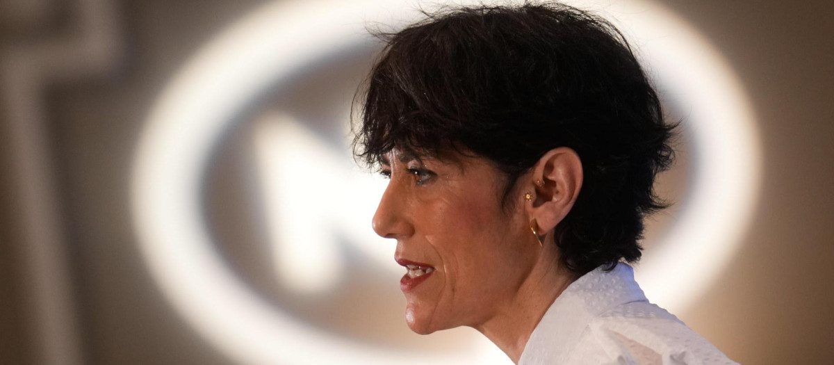 La ministra de Inclusión, Seguridad Social y Migraciones, Elma Saiz, este jueves