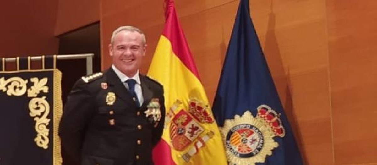 José Luis Santafé, nuevo DAO de la Policía, en una imagen de archivo