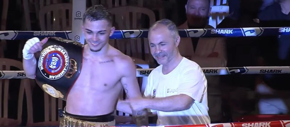 Los Lozano, juntos, celebrando el Iberoamericano de Lozano Jr
