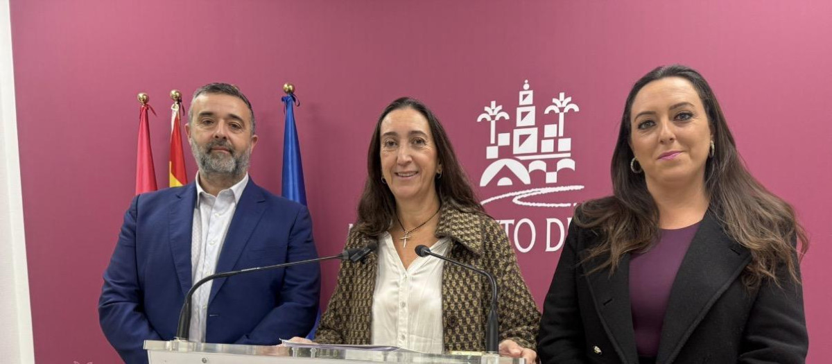 Miembros del grupo municipal de VOX en Córdoba