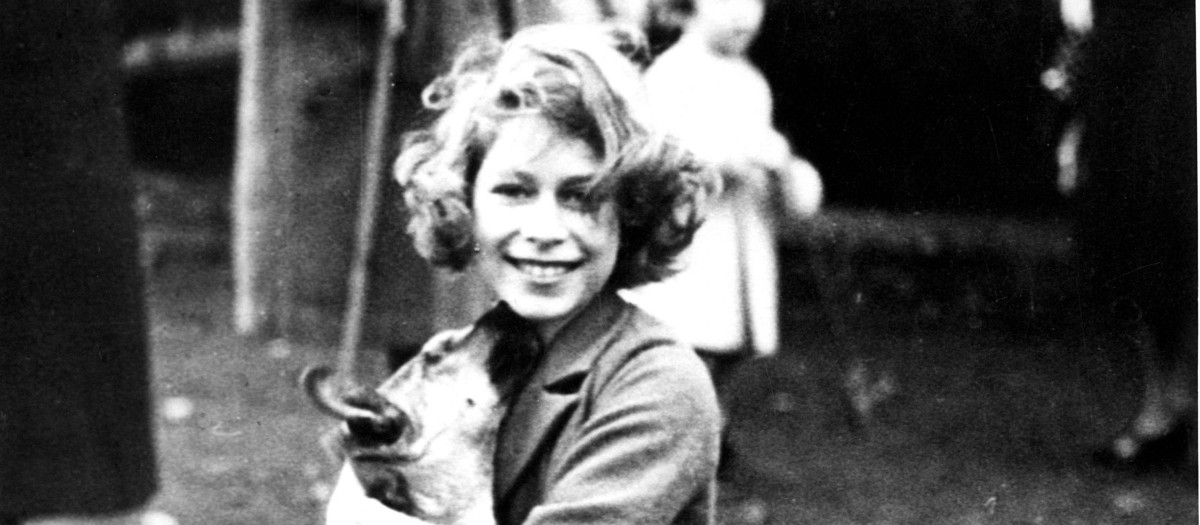 Mandatory Credit: Photo by Shutterstock (110651m)
Princess Elizabeth at Glamis Castle
British Royalty 
BRITISH ROYALTY PRINCESS ELIZABETH AT GLAMIS CASTLE JUBILEE CHILDHOOD PET DOG FUTURE QUEEN II WHEN YOUNG AS A CHILD Animal British Royalty Alone Personality 12775415