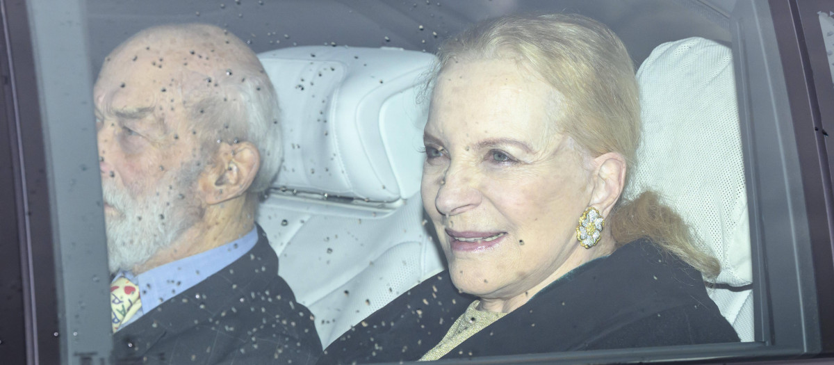 Prince and Princess Michael of Kent.Royal Family Christmas Lunch at Buckingham Palace,London,United Kingdom 16th December 2025
//ROOKETIM_DSC_6269/Credit:Tim Rooke/SIPA/2512161634 *** Local Caption *** .