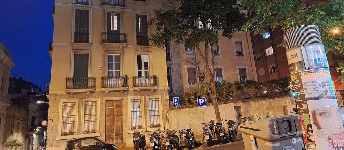 La fachada de la Casa Clapés, en Barcelona