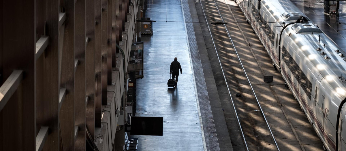 Estación de Atocha en Madrid.