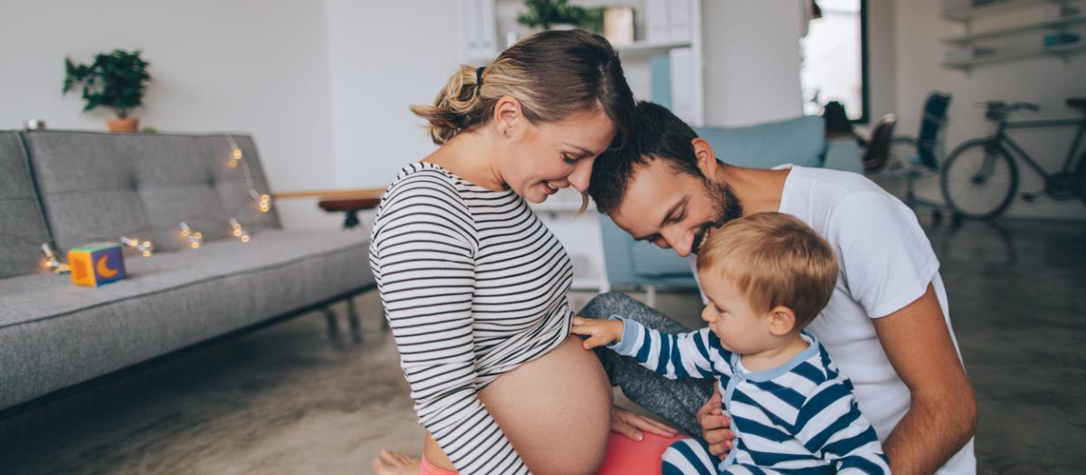 Una familia, en una imagen de archivo