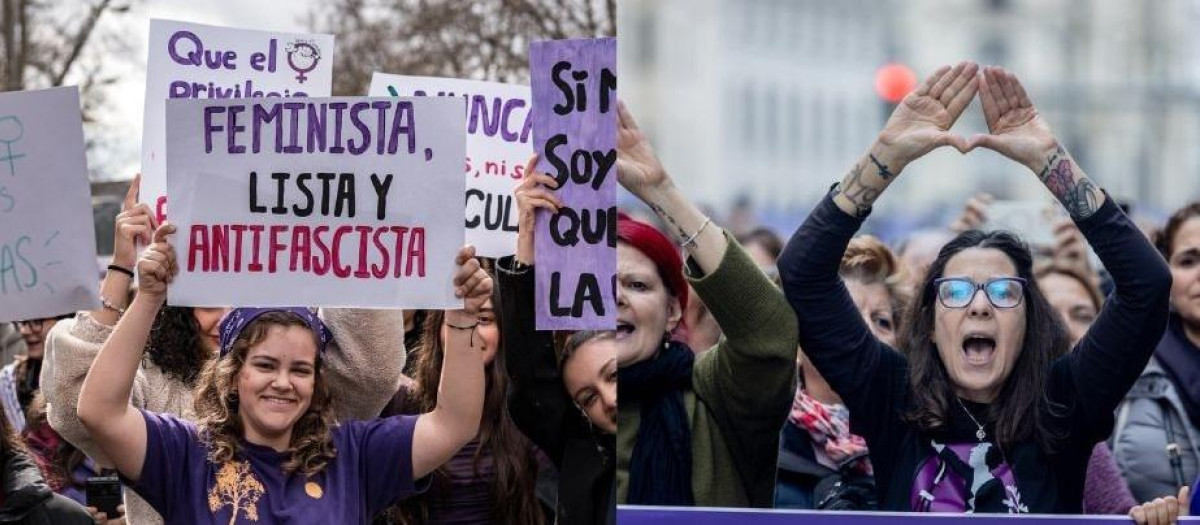 Manifestación de la Comisión 8M